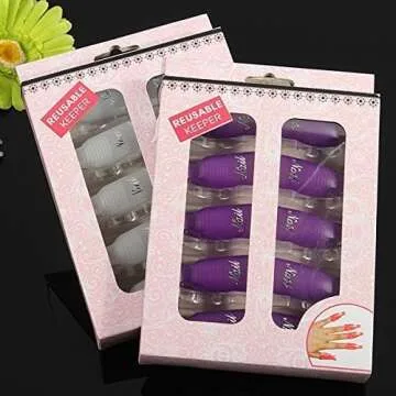Onwon Nail Art Soak Off Cap Clips for Easy Removal
