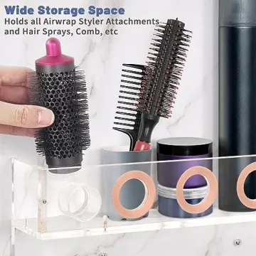 Stylish Floatant Wall Mount for Dyson Hair Tools