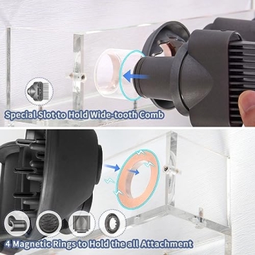 Stylish Floatant Wall Mount for Dyson Hair Tools