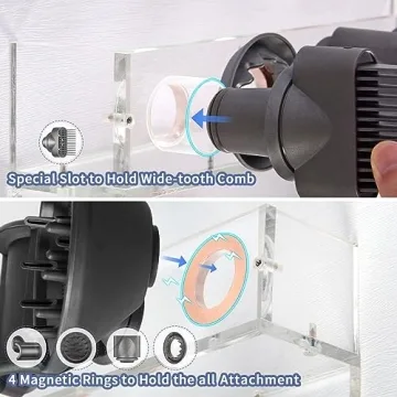 Stylish Floatant Wall Mount for Dyson Hair Tools