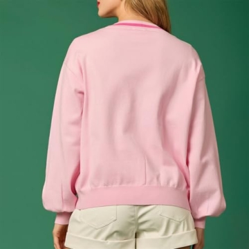 Women Christmas Sweater Cardigan Sequin Nutcracker Graphic Bow Front Knitted Cardigan Sparkly Xmas Sweater