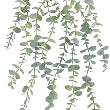COCOBOO Artificial Hanging Eucalyptus Plants for Stylish Decor