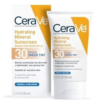 CeraVe Hydrating Mineral Sunscreen SPF 30 - Sheer Tint