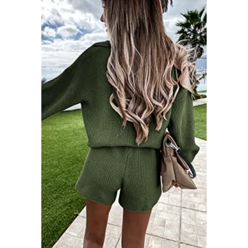 PRETTYGARDEN Women's Cozy 2 Piece Sweater Set 2024