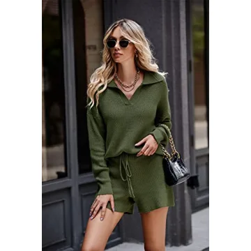 PRETTYGARDEN Women's Cozy 2 Piece Sweater Set 2024