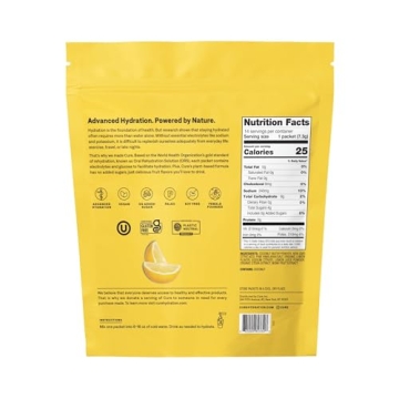 Cure Hydrating Plant Based Electrolyte Mix | Natural Hydration Relief