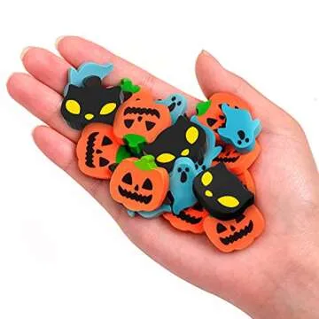 YGAOHF 60 Pack Halloween Mini Erasers for Kids
