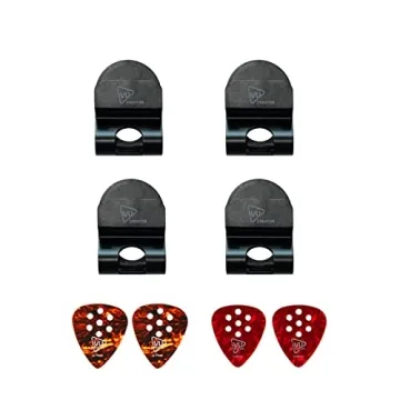 IVU CREATOR Smart 3-in-1 Guitar Strap Locks with Pick Holder and Cable Hook