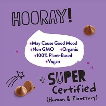 Pascha Organic Vegan Milk Chocolate Chips, 56 Oz Pack