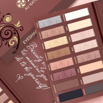 Lamora Vegan Eyeshadow Palette with 16 Pigment Shades