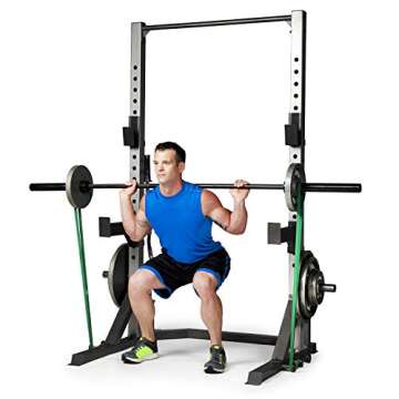 CAP Barbell FM-8000F Deluxe Power Rack, Gray