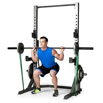 CAP Barbell FM-8000F Deluxe Power Rack, Gray