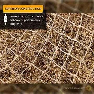 Texas Haynet - Durable Round Bale Feeder for Horses