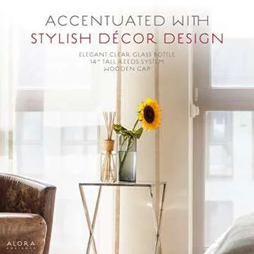 Alora Isola 8 oz Reed Diffuser - Elegant Floral Aroma