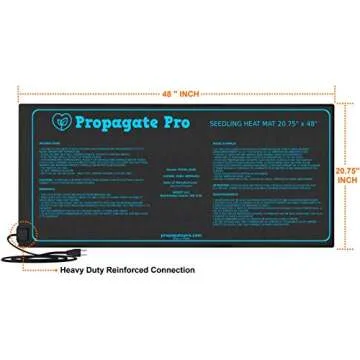Propagate Pro 48" Seedling Heating Mat for Germination