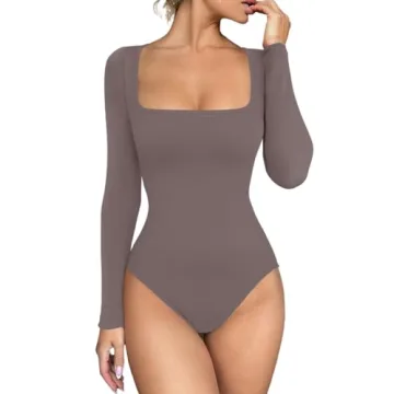 Meyeeka Ribbed Bodysuit - Stylish and Comfortable for Any Occasion