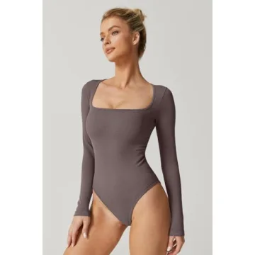 Stylish Meyeeka Bodysuit for Women - Ribbed and Comfortable