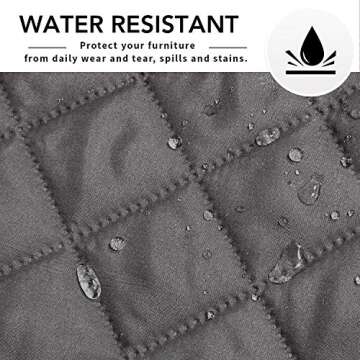 Reversible Easy-Going Sofa Slipcover for L-Shaped Sofas