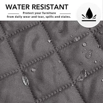 Reversible Easy-Going Sofa Slipcover for L-Shaped Sofas