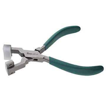 The Beadsmith Nylon-Jaw Chain-Nose Pliers for Crafting