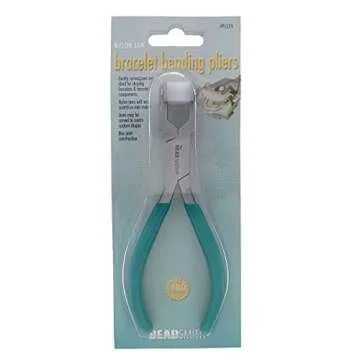 The Beadsmith Nylon-Jaw Chain-Nose Pliers for Crafting