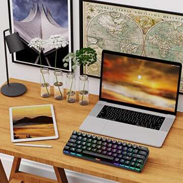 DIERYA DK63N 60% Wireless Mechanical Gaming Keyboard