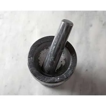 Fox Run 4.5-Inch Marble Mortar and Pestle Set