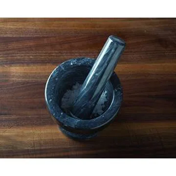 Fox Run 4.5-Inch Marble Mortar and Pestle Set