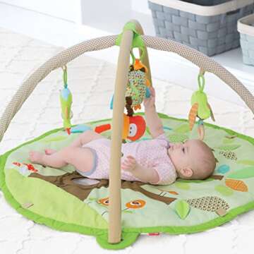 Skip Hop Baby Play Gym, Treetop Friends, Green/Brown