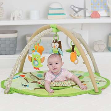 Skip Hop Baby Play Gym, Treetop Friends, Green/Brown
