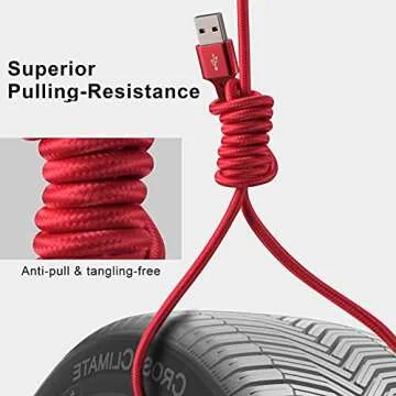 3Pack 5Ft Multiple Charging Cable 3-in-1 Braided Multi Charger Cord Fast Charging Cable Multi Charger Cable for Type C/Micro USB Port for Cell Phones/iPhone 16 15 14 13/ Samsung/PS/Tablets & More