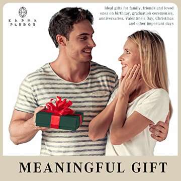 Healing Crystal Necklace for Women, Rose Quartz 7 Chakra Crystal Pendant for Positive Energy, Reiki Healing, Mediation, Protection, Spiritual Gifts for Womens, Mom, Girlfriend (Double Point).