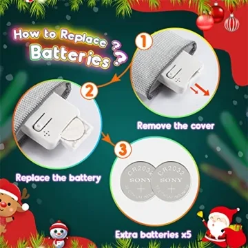 Toys for Ages 2-4 5-7 8-13 , Light Up Gloves Led Gloves Boys Toys Age 4-6 6-8 8-12 Birthday Halloween Christmas Gifts for Kids Stocking Stuffers Cool Toys Gift for 3 4 5 6 7 8 9 10 11 12 Year Old Boys