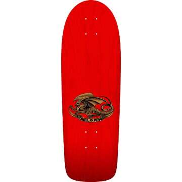 Powell-Peralta™ O.G. Ray Bones Rodriguez Skull & Sword Red Skateboard Deck