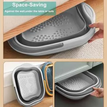 Leemeimei 15L Collapsible Foot Bath for Relaxation