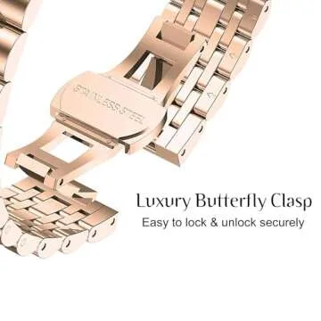 AmzAokay Stainless Steel Watch Bands for All Series