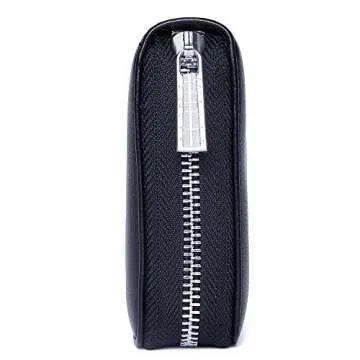 Buvelife RFID Leather Credit Card Wallet - Huge Capacity