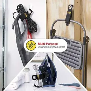 Organize Cords Easily with Heavy-Duty Wrap-It Storage Straps