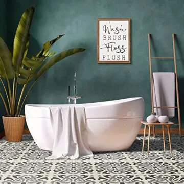 Bluegrass Valley Art Funny Bathroom Wall Decor 12x16