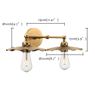 Pathson Vintage Flower Wall Light - Elegant Home Decor Fixture