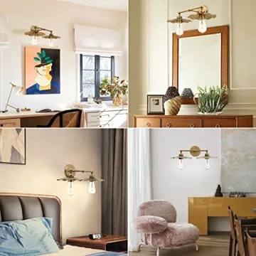 Pathson Vintage Flower Wall Light - Elegant Home Decor Fixture