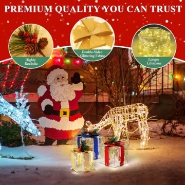 Lighted Valentines Day Decorations with 33Ft String Light