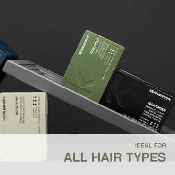 KEVIN.MURPHY FREE.HOLD - Hair Styling Paste - For All Hair Types - Medium Hold - Hair Breakage Prevention - Hair Styling Product - Paraben Free Hair Care - 30 g / 1.1 oz