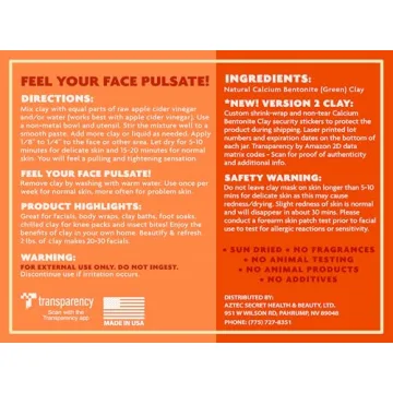 Aztec Secret Indian Healing Clay Natural Facial Mask