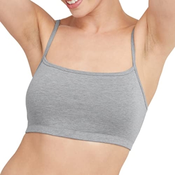Hanes Women's 3-Pack Cotton Bralette - Comfortable & Stylish