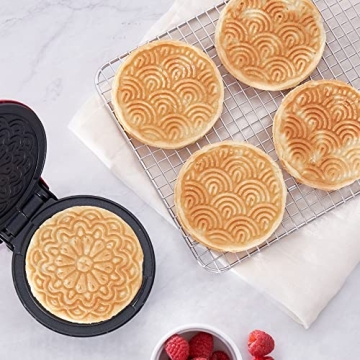 Dash Mini Pizzelle Maker for Homemade Italian Cookies