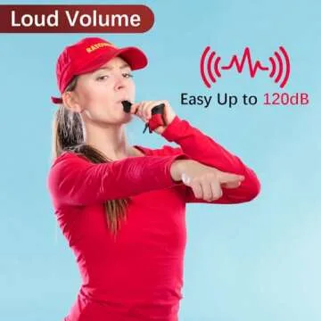 Whistle, Plastic Whistle for Coaches, Whistle Emergency Whistle for Adults Lifeguard Whistle with Lanyard Loud Crisp Sound Dog Whistle Referee Whistle Coach Whistle for Teachers Pet Training Officials