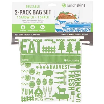 Lunchskins Eco-Friendly Reusable Food Storage Bags