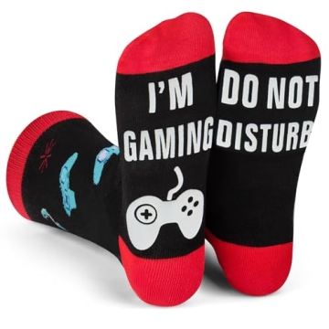 Do Not Disturb I'm Gaming Socks - Perfect Gift for Gamers
