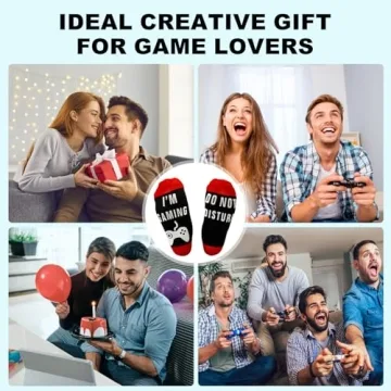 Do Not Disturb I'm Gaming Socks for Gamers - Fun Gift